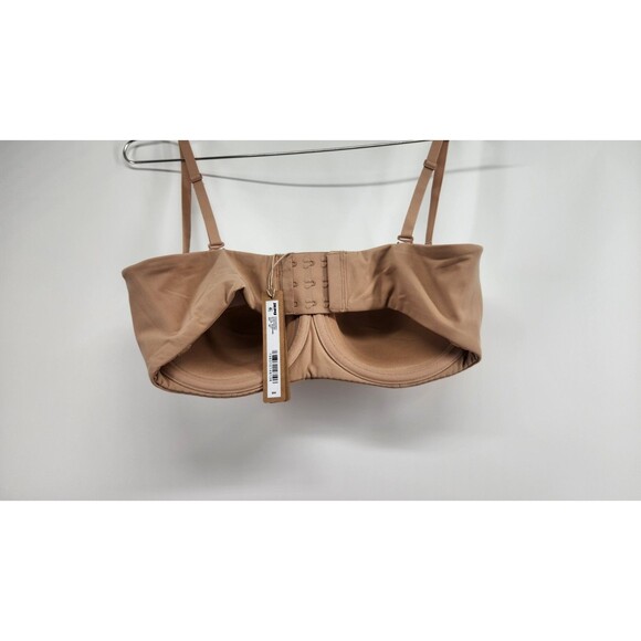 Skims 36C Clay Beige Fits Everybody Strapless Bra NWT - Picture 5 of 6